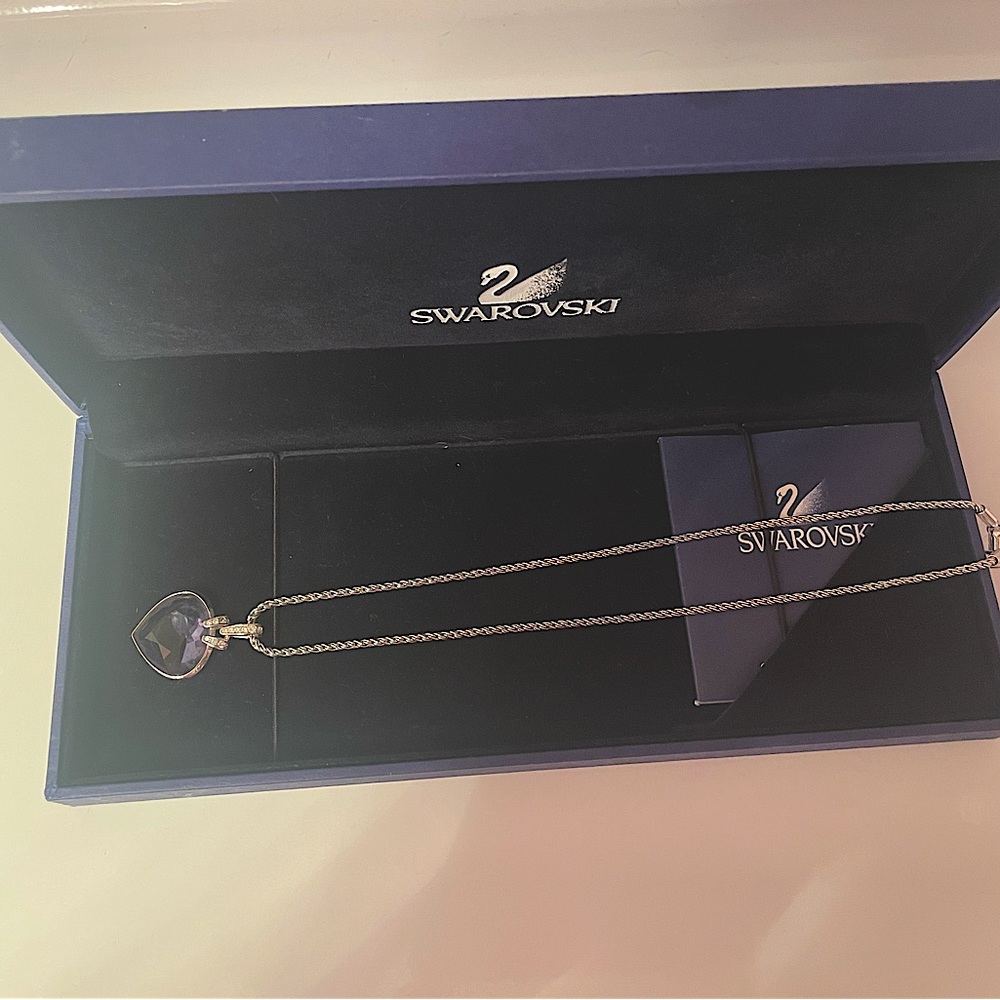 Swarovski Amethyst Pendant necklace